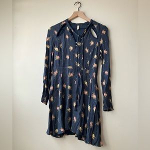 Dreamy floral free people mini dress